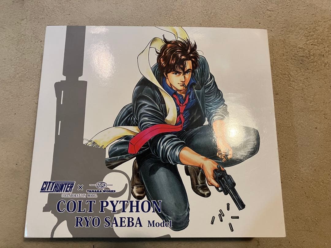 タナカ 競技用エアソフトガン コルトパイソン 冴羽モデル シティーハンター