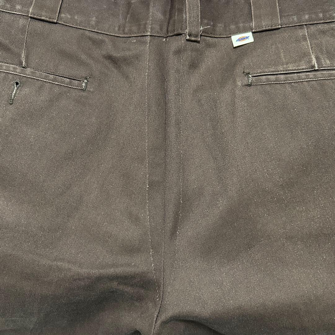 エ*リ様 W33×L30表記　ディッキーズ　チビタグ　ブラウン　ワークパンツ