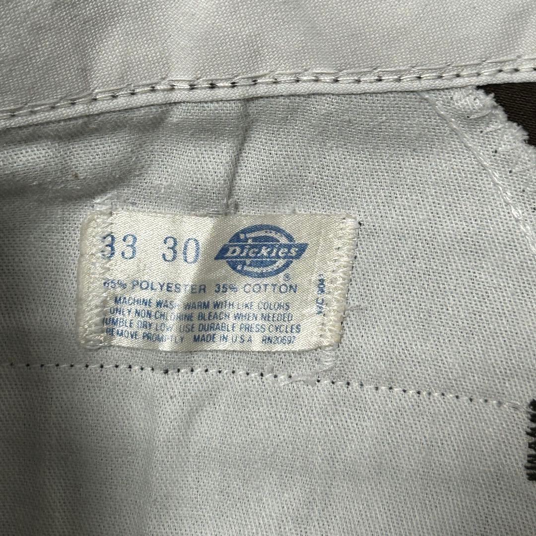 エ*リ様 W33×L30表記　ディッキーズ　チビタグ　ブラウン　ワークパンツ