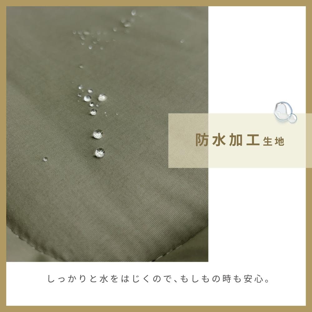 Lサイズ　クマちゃん　ペットカートクッション　リバーシブル　防水