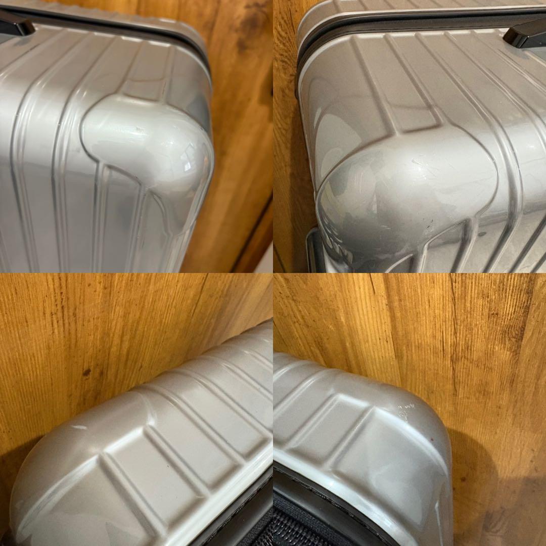 リモワ　サルサ　104L 2輪　シルバー　グレー　最大容量　キャリーケース