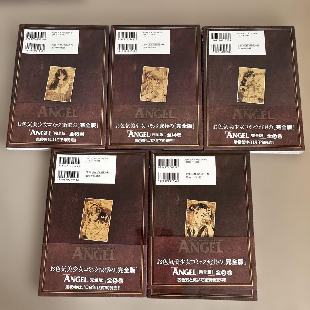 ANGEL 完全版 エンジェル 全5巻 遊人