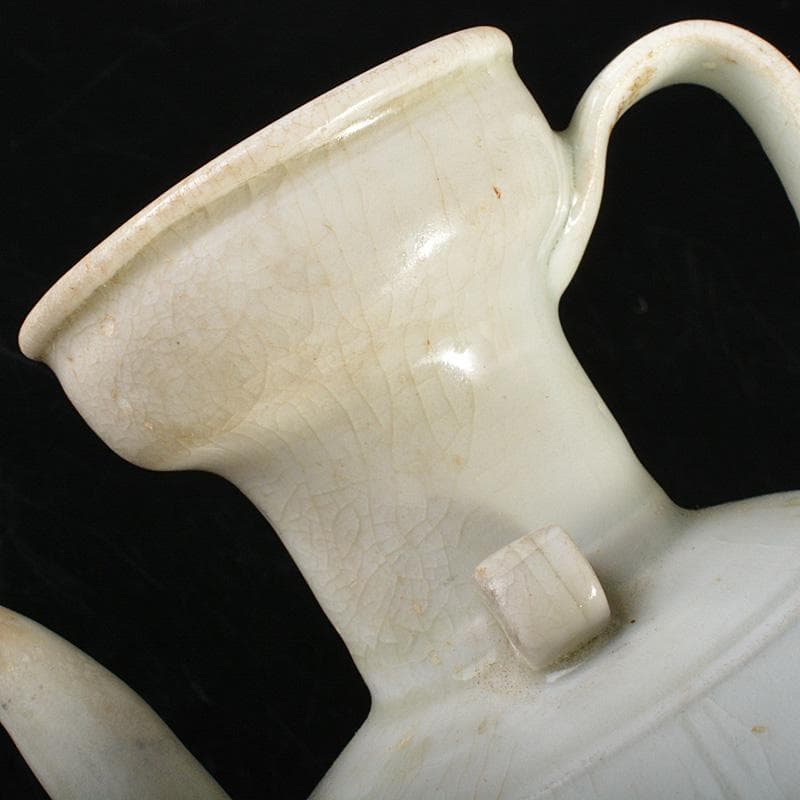 中国　白磁　執壷　水注　V　R6767