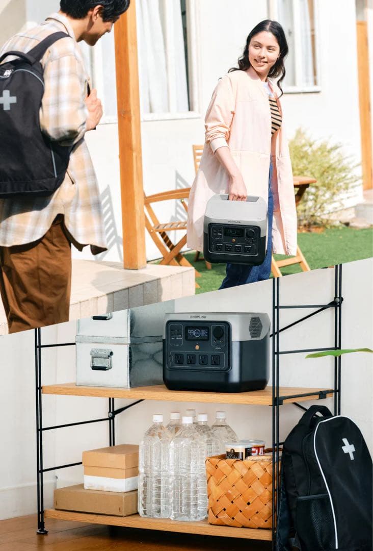 ①新品 EcoFlow エコフロー  2 Pro リバー2 プロ