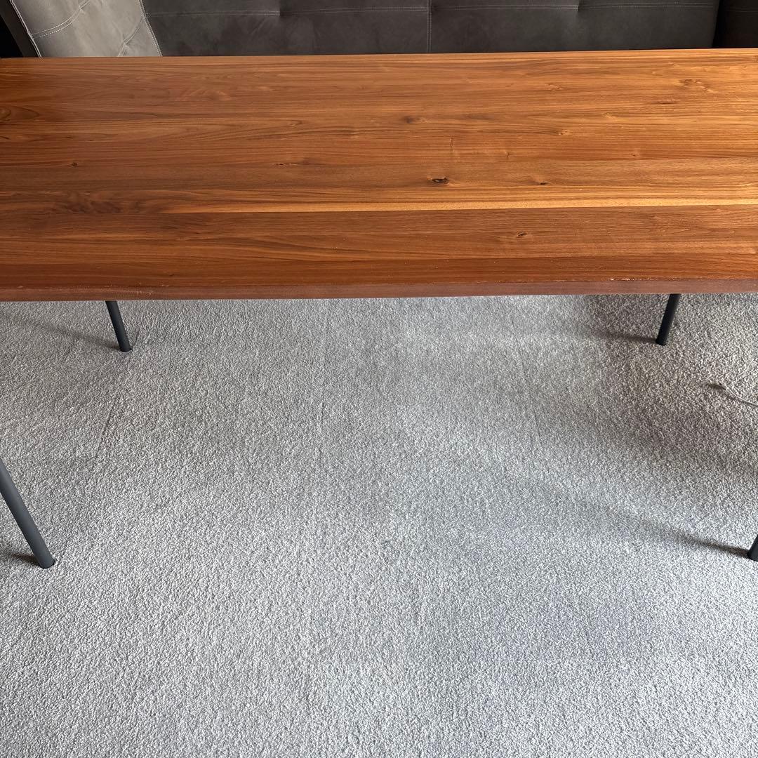 【ぴち】unico DIX ダイニングテーブル ウォールナット材