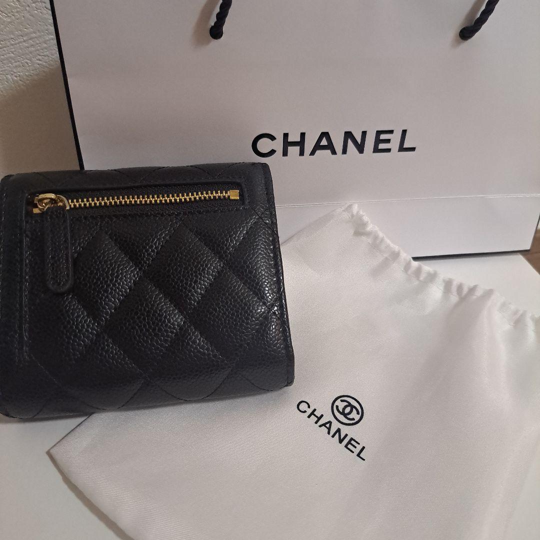 ☆CHANEL☆ノベルティ★ブラック キルティング 財布