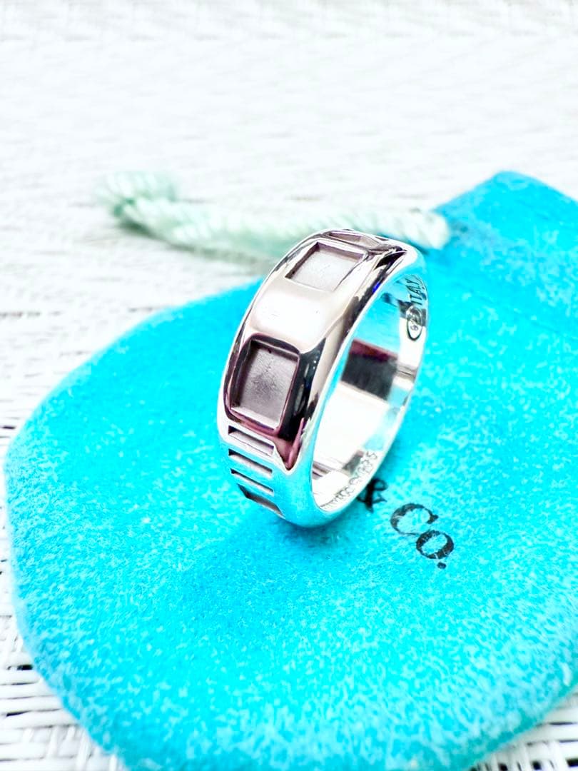 ティファニー　アトラス　指輪　リング　14号　研磨仕上げ済み美品 925