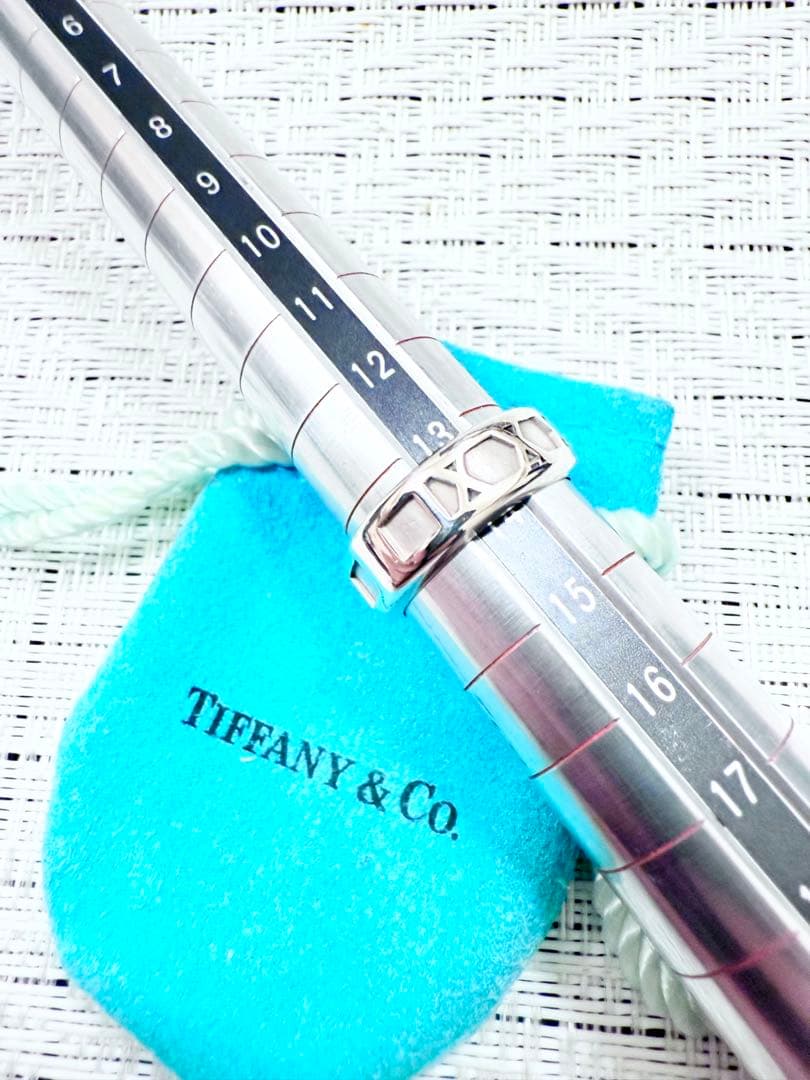 ティファニー　アトラス　指輪　リング　14号　研磨仕上げ済み美品 925