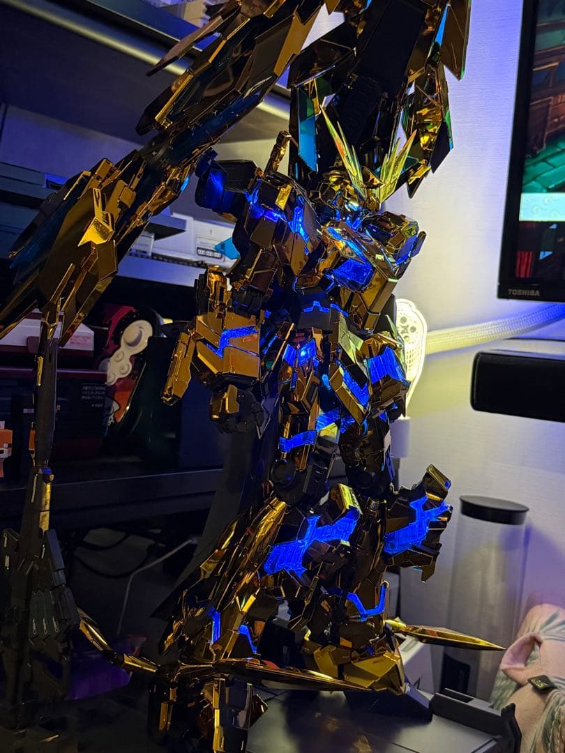 PG ユニコーン ガンダム03フェネクス ナラティブver 完成品　LED搭載