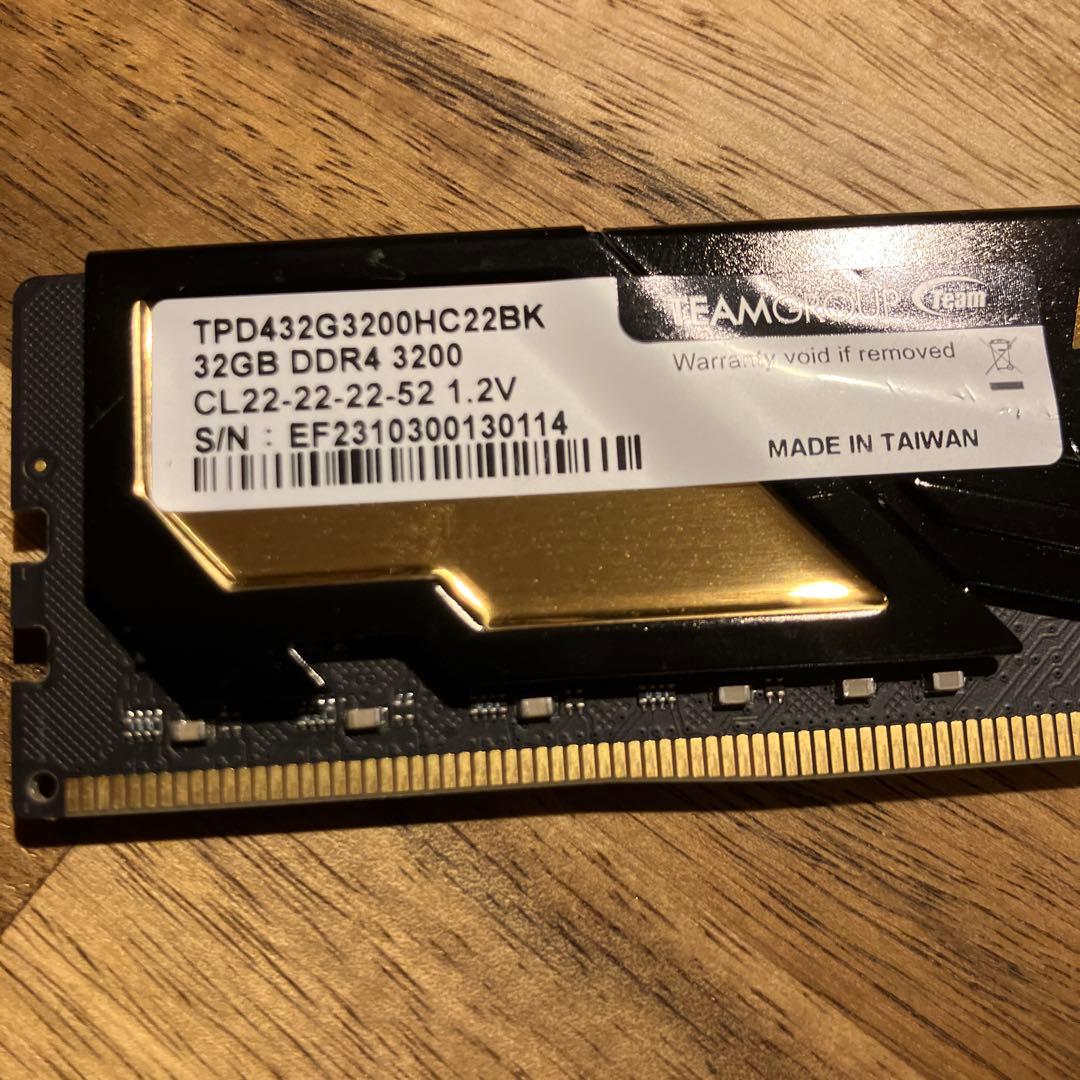 メモリ　Elite 32GB DDR4 3200MHz