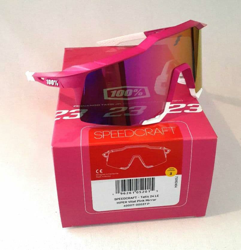100% Speedcraft タティス 2024 ワンハンドレッド サングラス