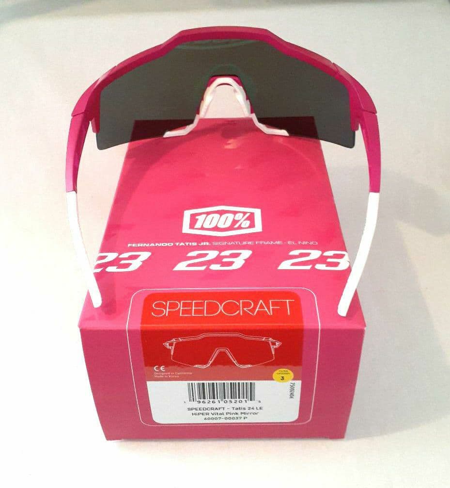 100% Speedcraft タティス 2024 ワンハンドレッド サングラス