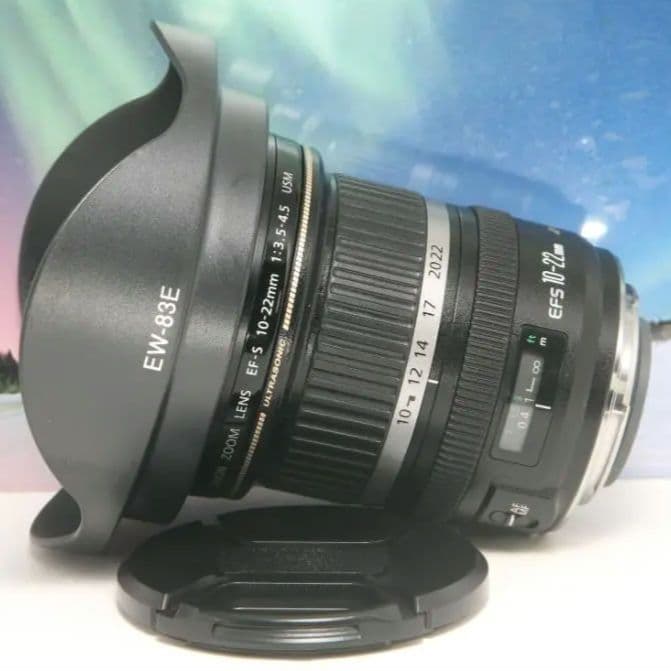 ❤高性能・軽量超広角ズームレンズ♪canon EF-S 10-22mm USM❤