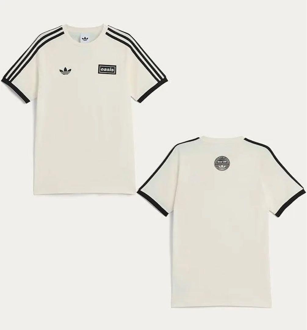 正規品 2XL adidas × oasis Tシャツ 新品 タグ付き ホワイト