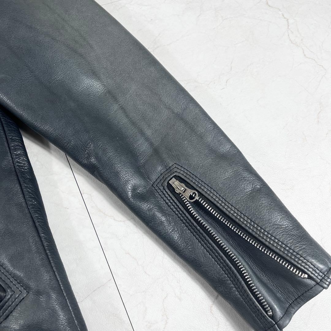 バンソン 日本別注モデル シングルライダース カモ 迷彩 希少カラー Wジップ