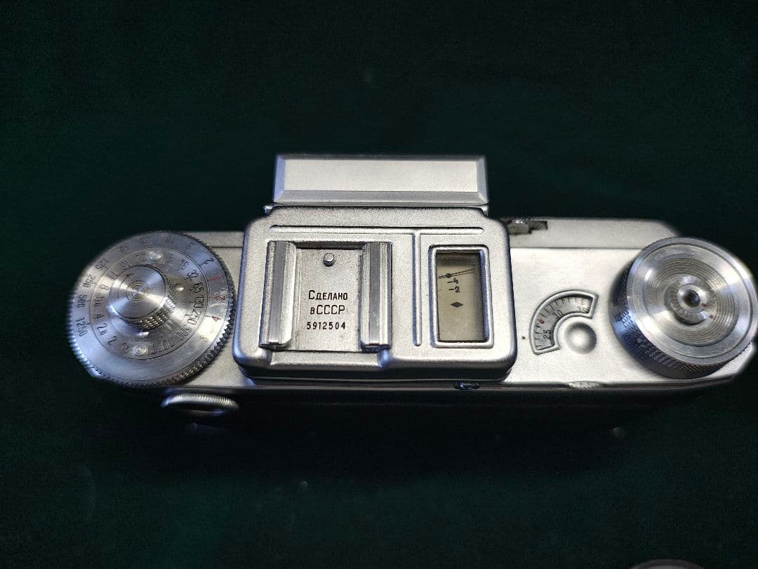 キエフ ロシア製レンジファインダー フィルムカメラ レンズ、ケース付き３台