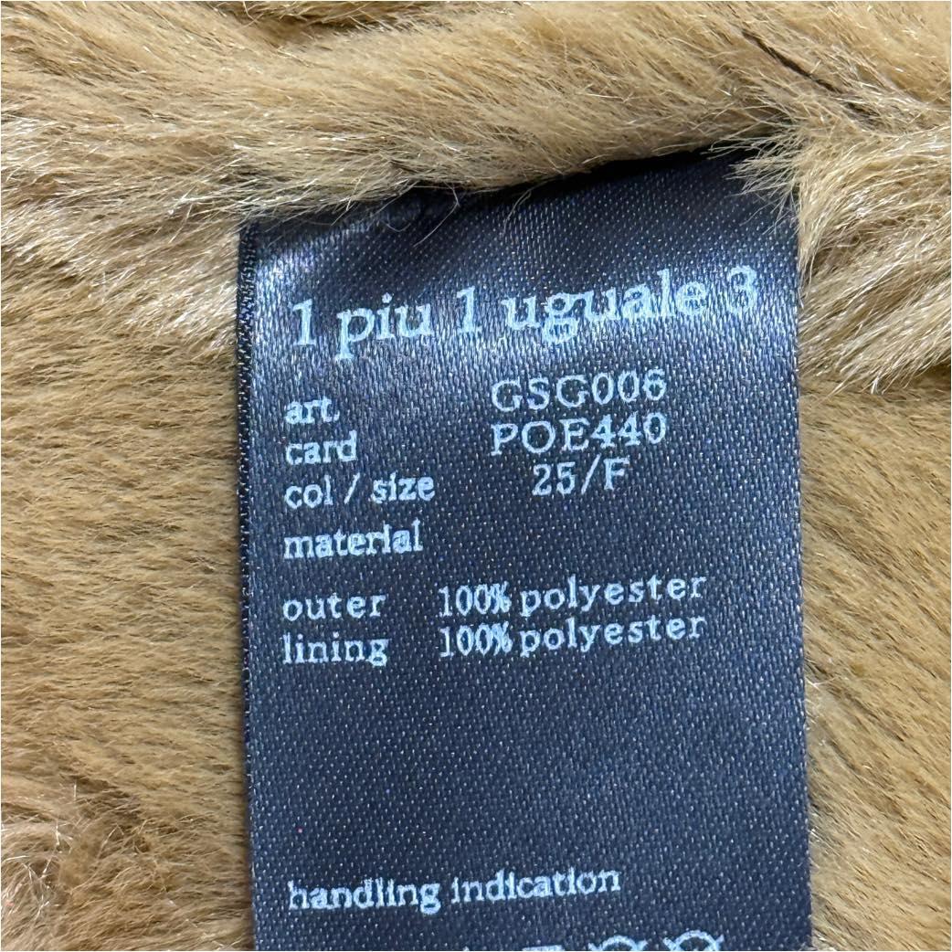 1PIU1UGUALE3 GOLF ネックウォーマー ファー ゴルフウェア