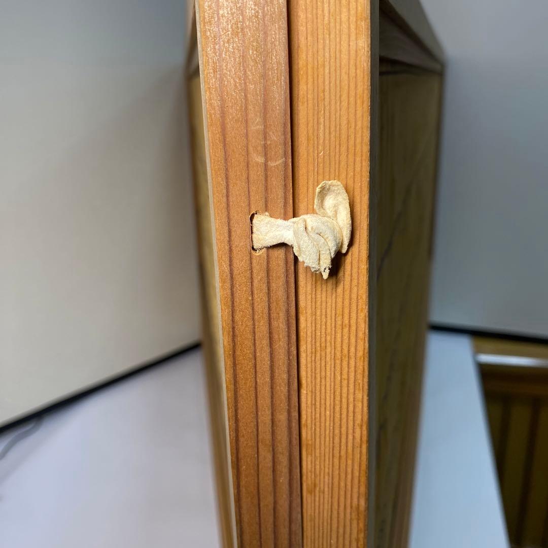 【茶道具】七宝透かし風炉先　葦簾　襖セット