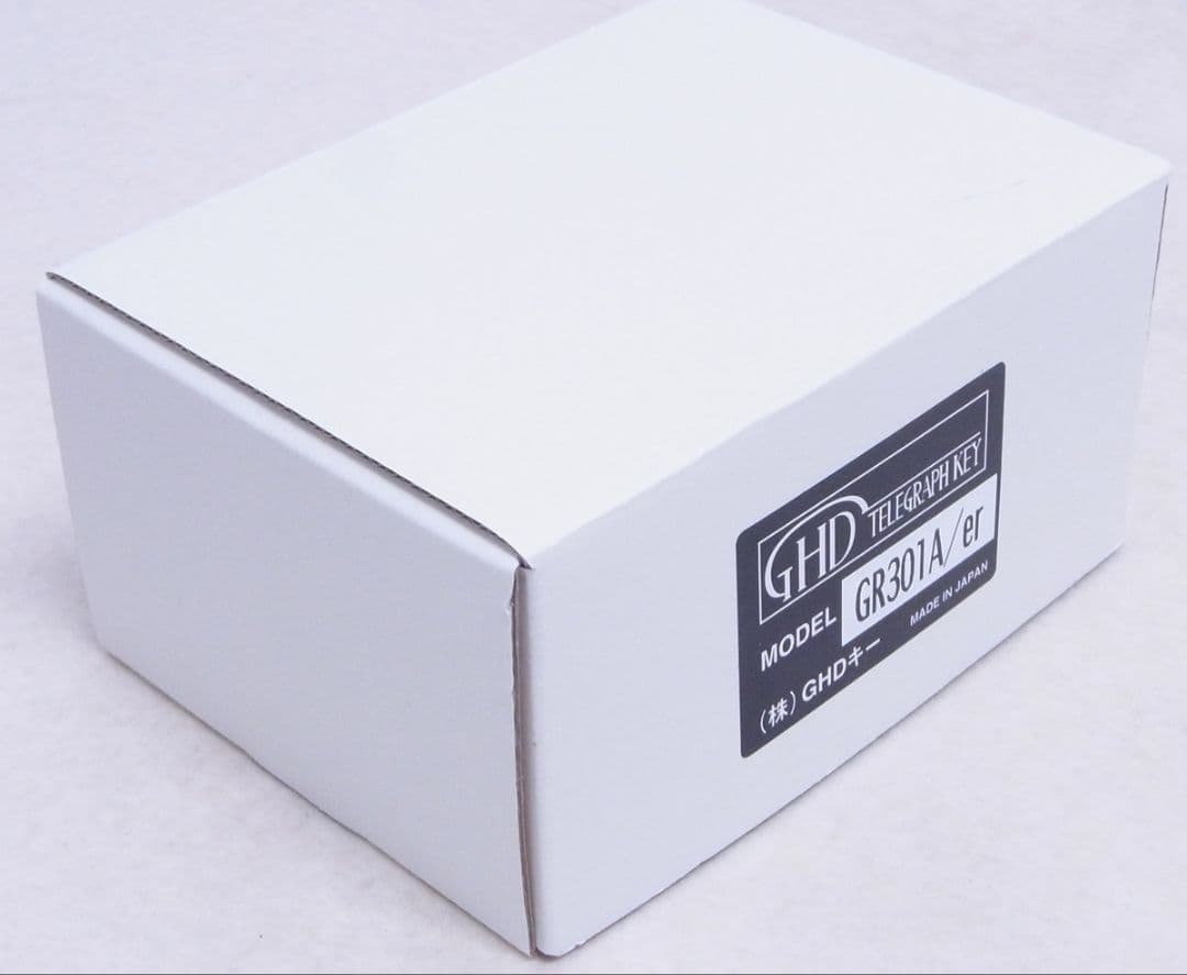 GHD GR301A/er モールス練習機 取説・元箱付 テレグラフキー 未使用
