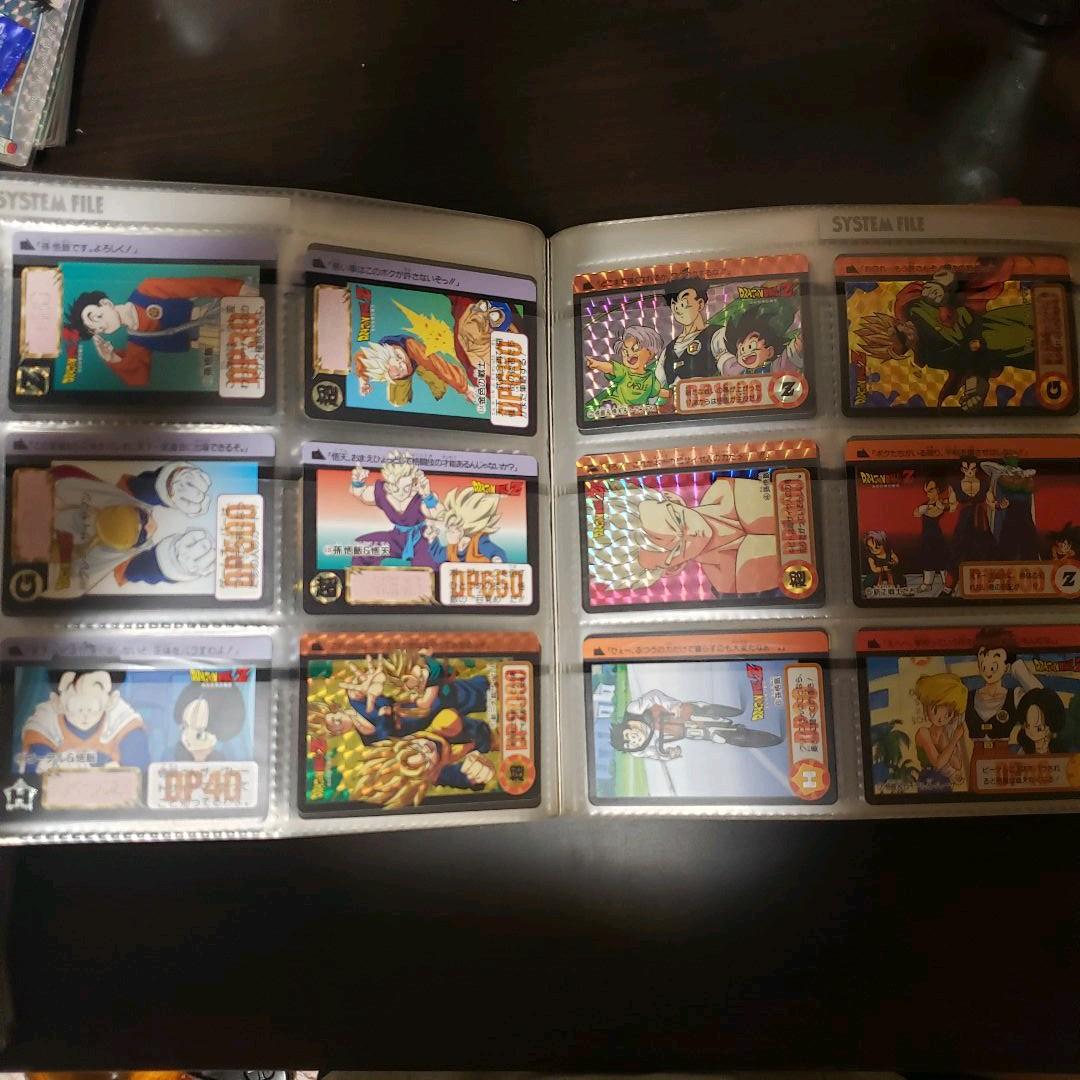 超希少＆超美品！ファイル事ドラゴンボールカードダス 初期からの悟飯関連まとめ売り