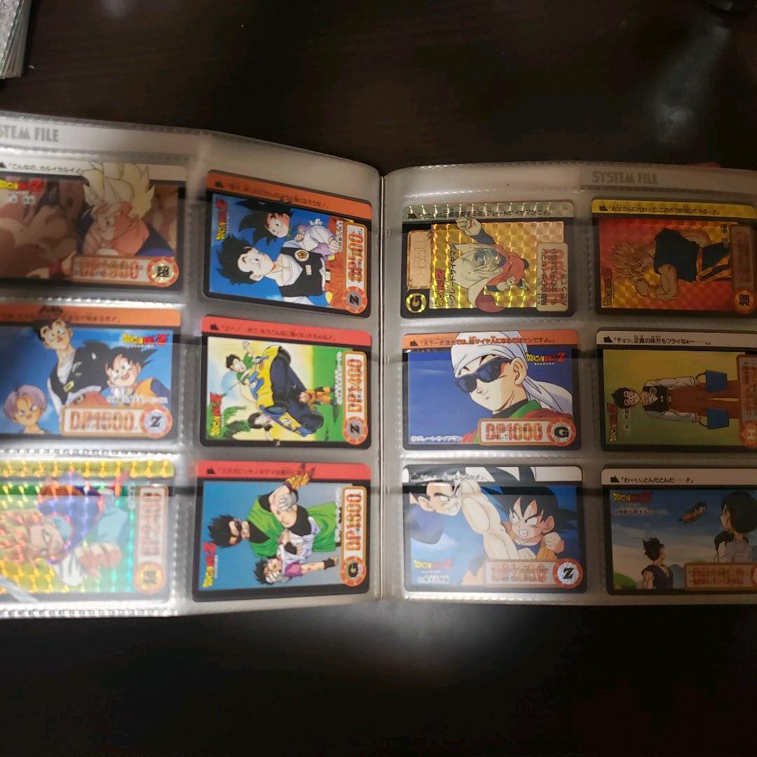超希少＆超美品！ファイル事ドラゴンボールカードダス 初期からの悟飯関連まとめ売り