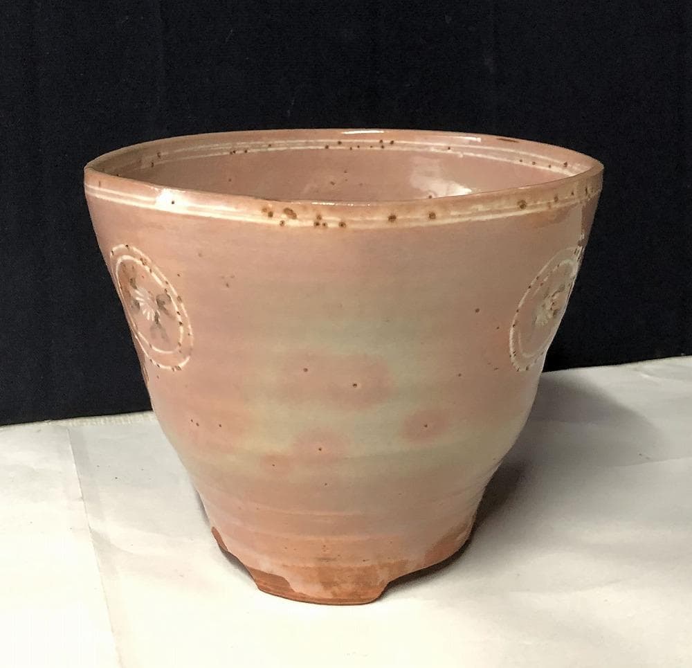 e787 狂言袴 高麗茶碗 真清水蔵六 書付 識箱 銘 『から簫』