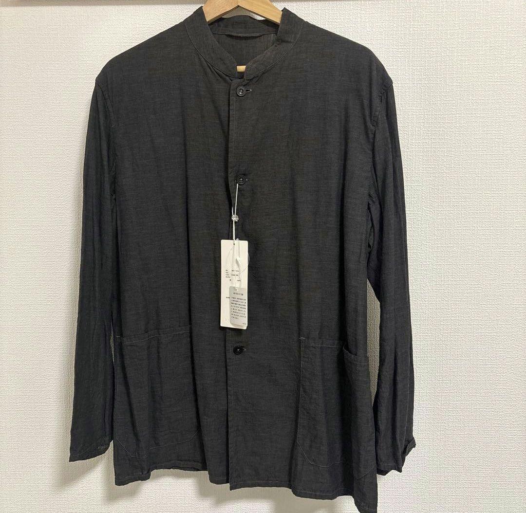 comoli ベタシャンスタンドカラーシャツジャケット