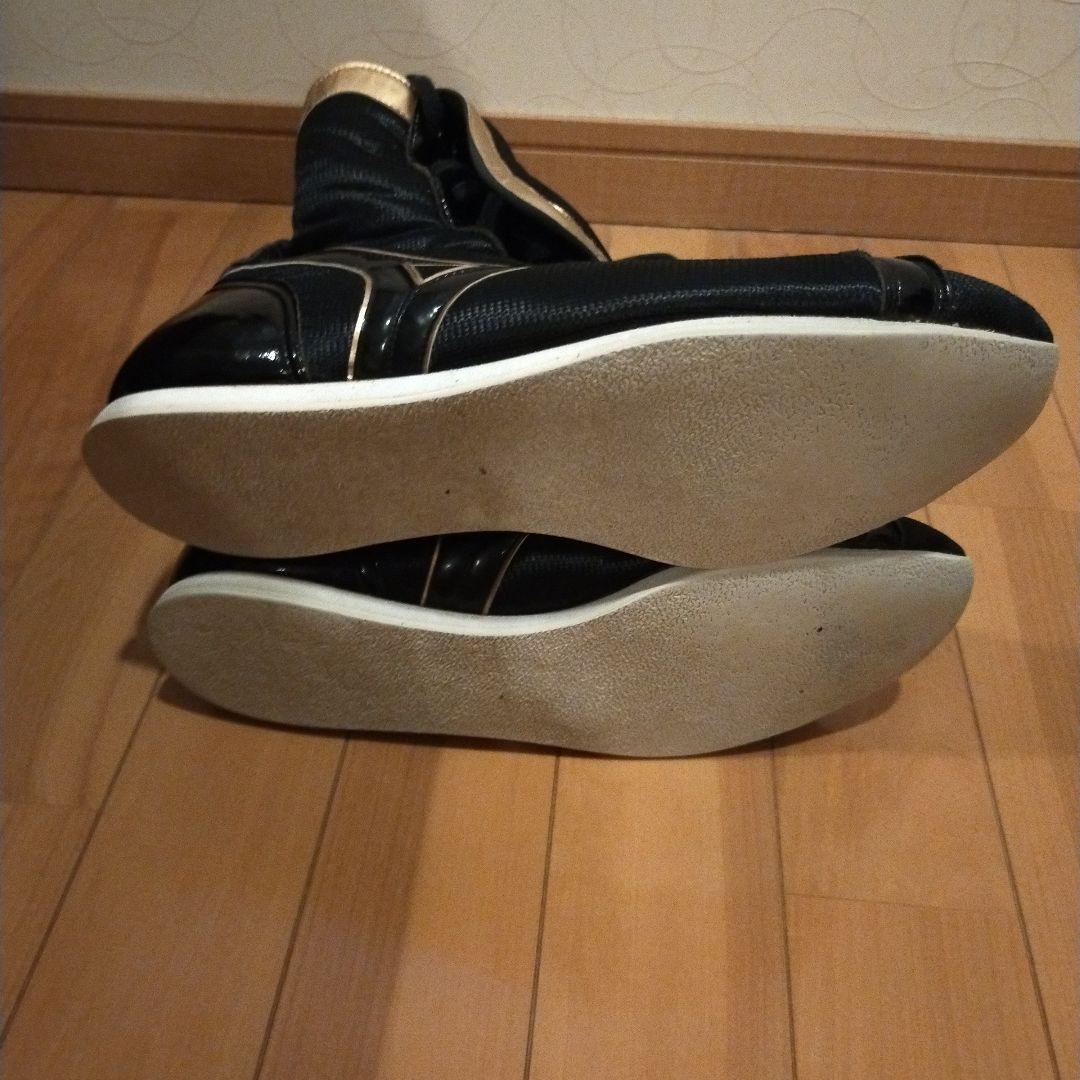 Mizuno ボクシングシューズ ブラック/ゴールド