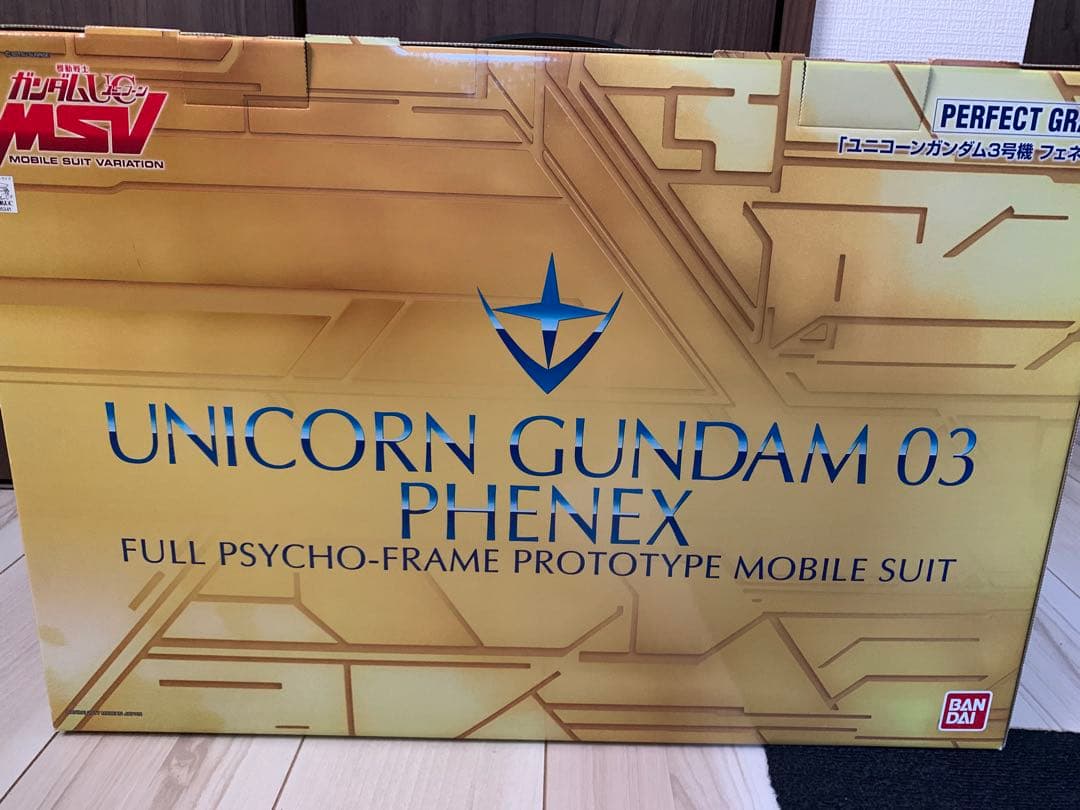 PG 1/60 フェネクス　ユニコーンガンダム3号機　素組み組立品