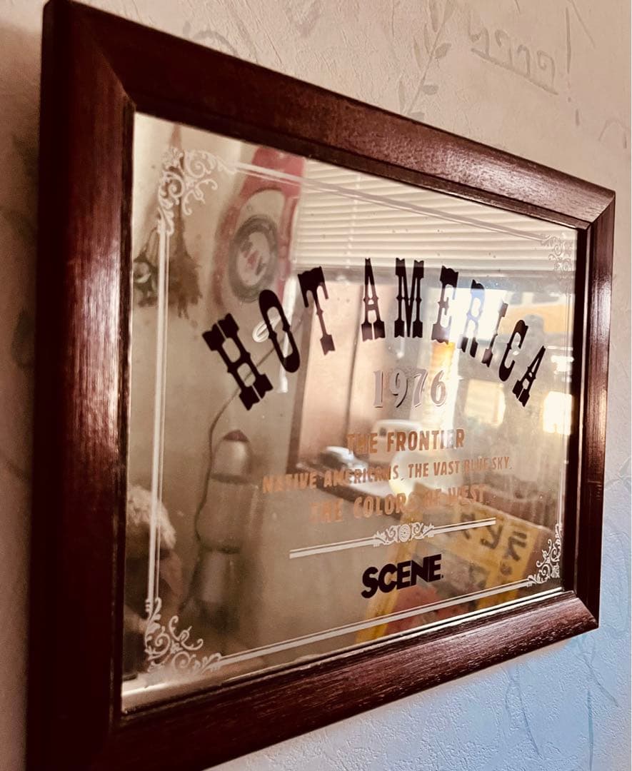 期間限定値引希少！VAN /SCENEのヴィンテージ、パブミラー大変貴重です