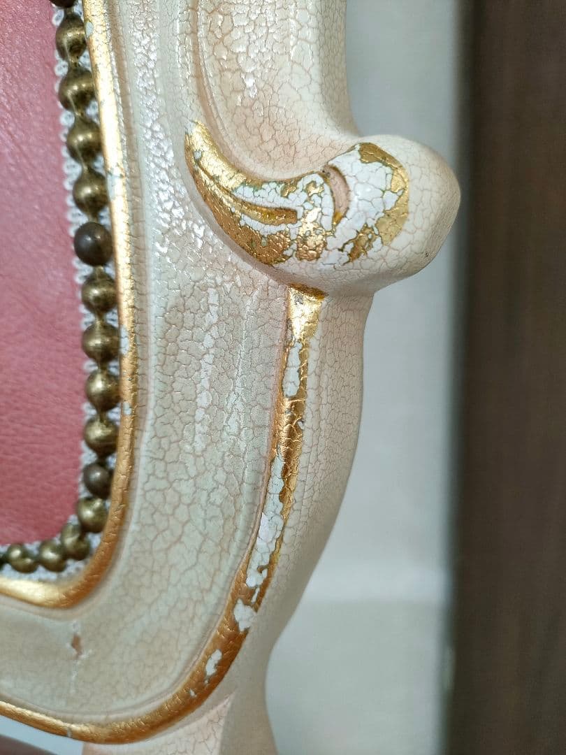 【おけい♛ྀི親孝行中様用】ロココ調 ダイニングチェア 1脚（２つ目）