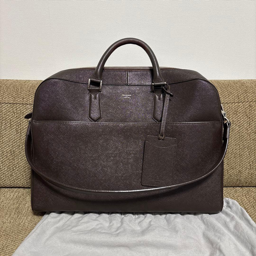 PELLE MORBIDA ペッレモルビダ ビジネスバッグ ブラウン