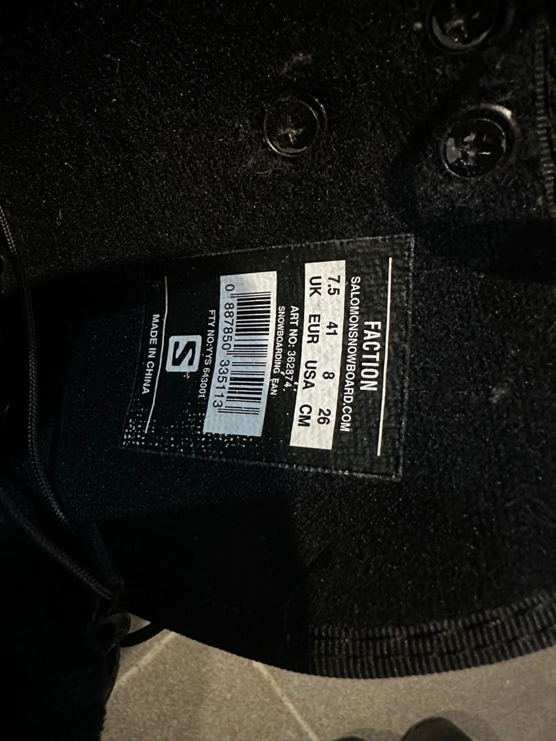 Salomon Factor スノーボードブーツ 26cm