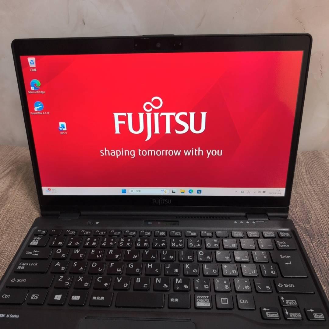 富士通 LIFEBOOK 2in1 第10世代 タッチペン付属 ノートパソコン