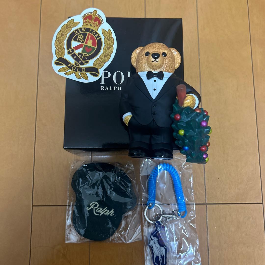 ラルフローレン　ポロベア　フィギュア　キーホルダー　ステッカーセット