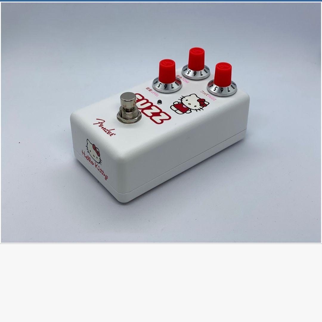 限定　白　Fender Hello Kitty Fuzz ギターエフェクター