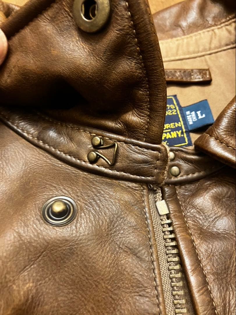 【美品】ポロ ラルフローレン TYPE A-2 フライトジャケット ヴィンテージ