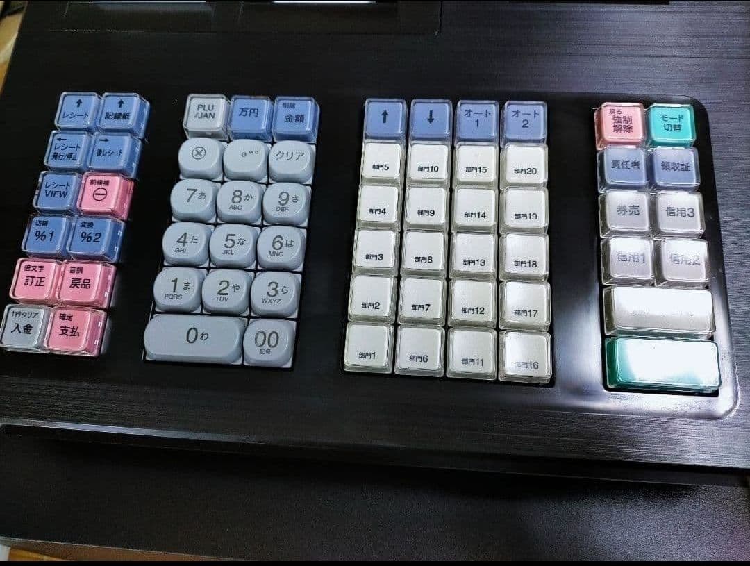 シャープレジスター　XE-A407　PC連携売上管理　上位機種　444777