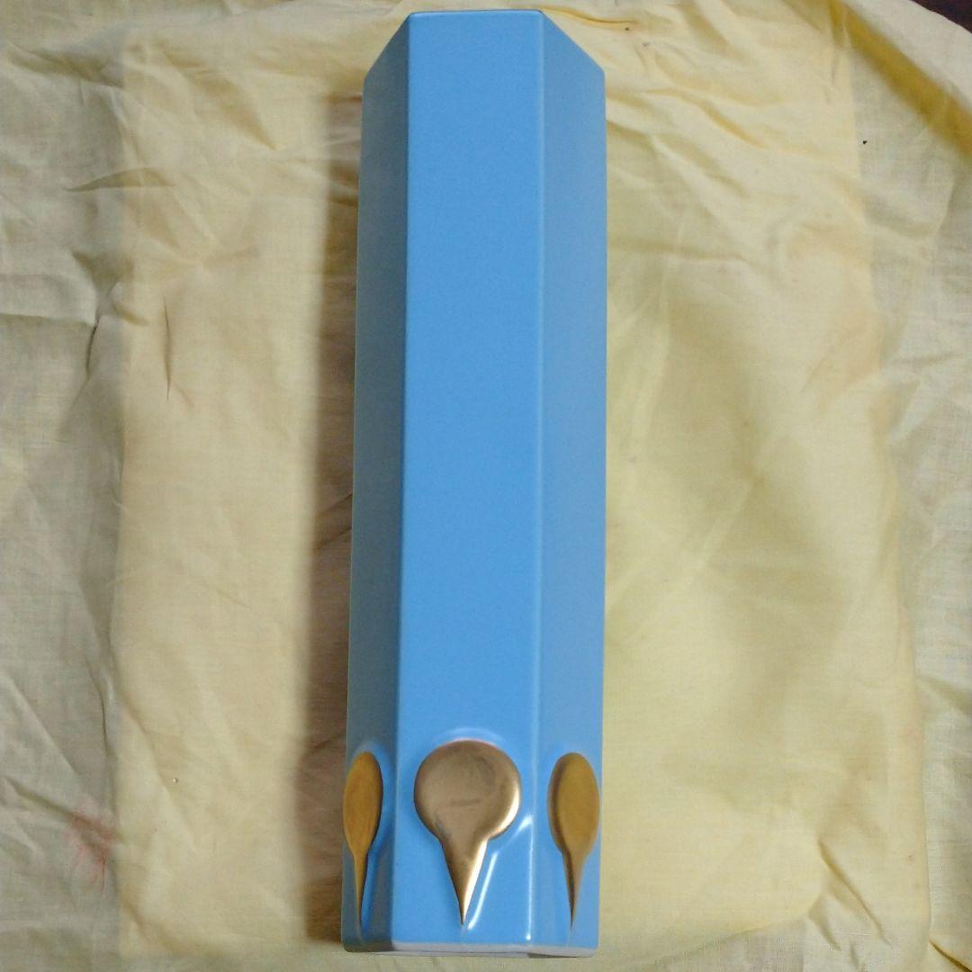 鶴亀意 花入 華洛音羽山窯