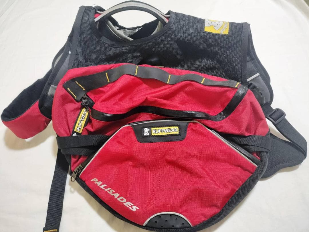 ラフウェア　大型犬　バッグ　パック　ハーネス