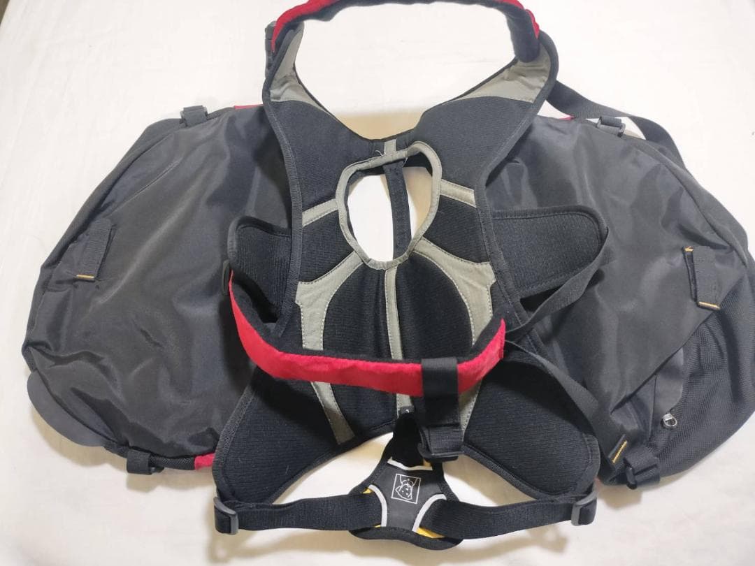 ラフウェア　大型犬　バッグ　パック　ハーネス