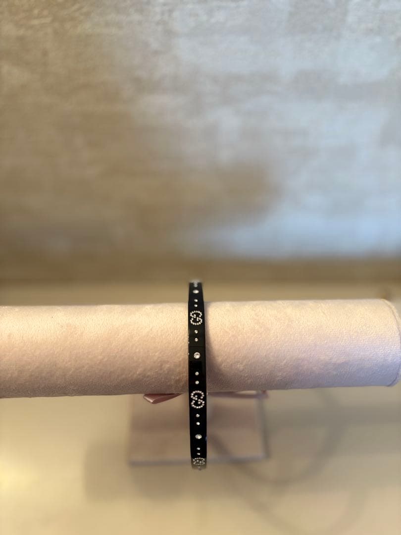 美品♡GUCCI GG クリスタルヘアバンド