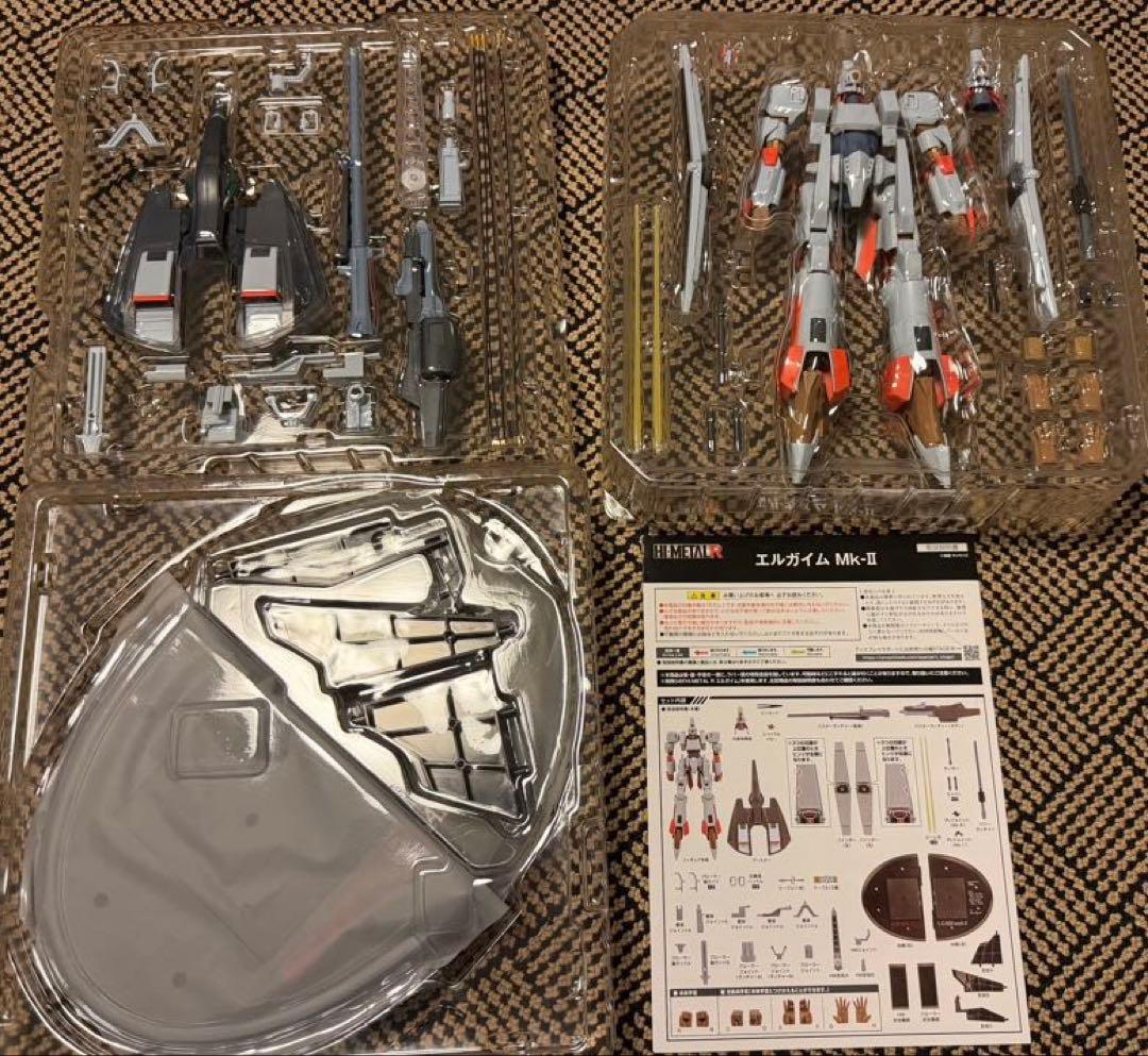 HI-L R エルガイム　＆　Mk-II セット　ハイメタルR