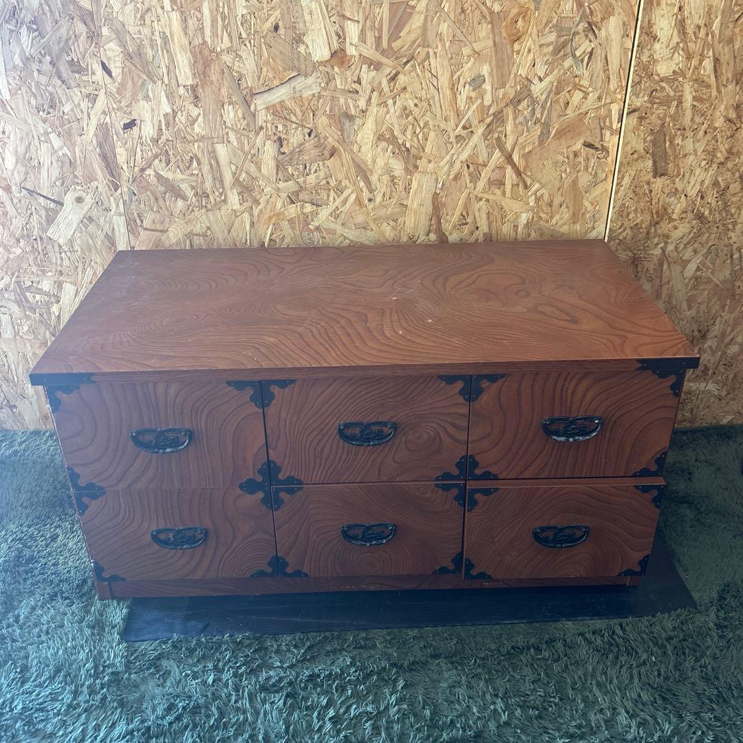 木製クラシックスタイルタンス 6引き出し