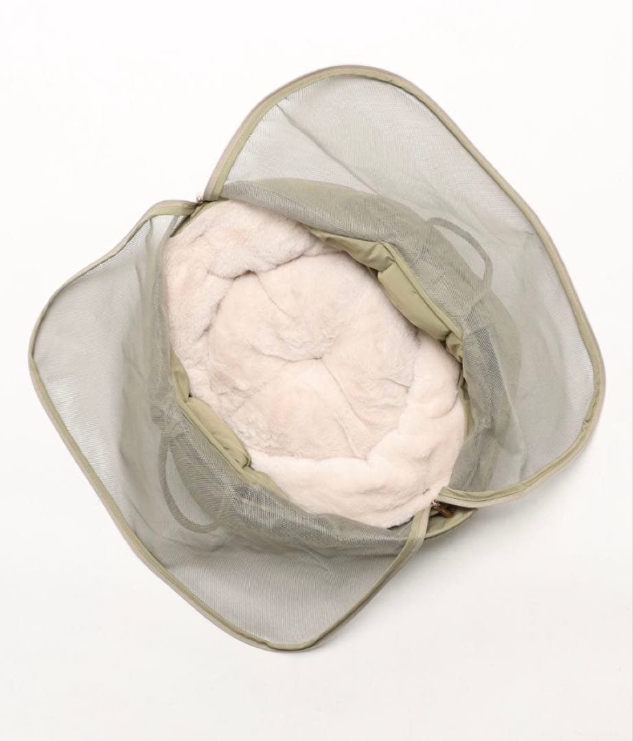 新品未使用　2wayハンモック型 メッシュ付きスリングバッグ