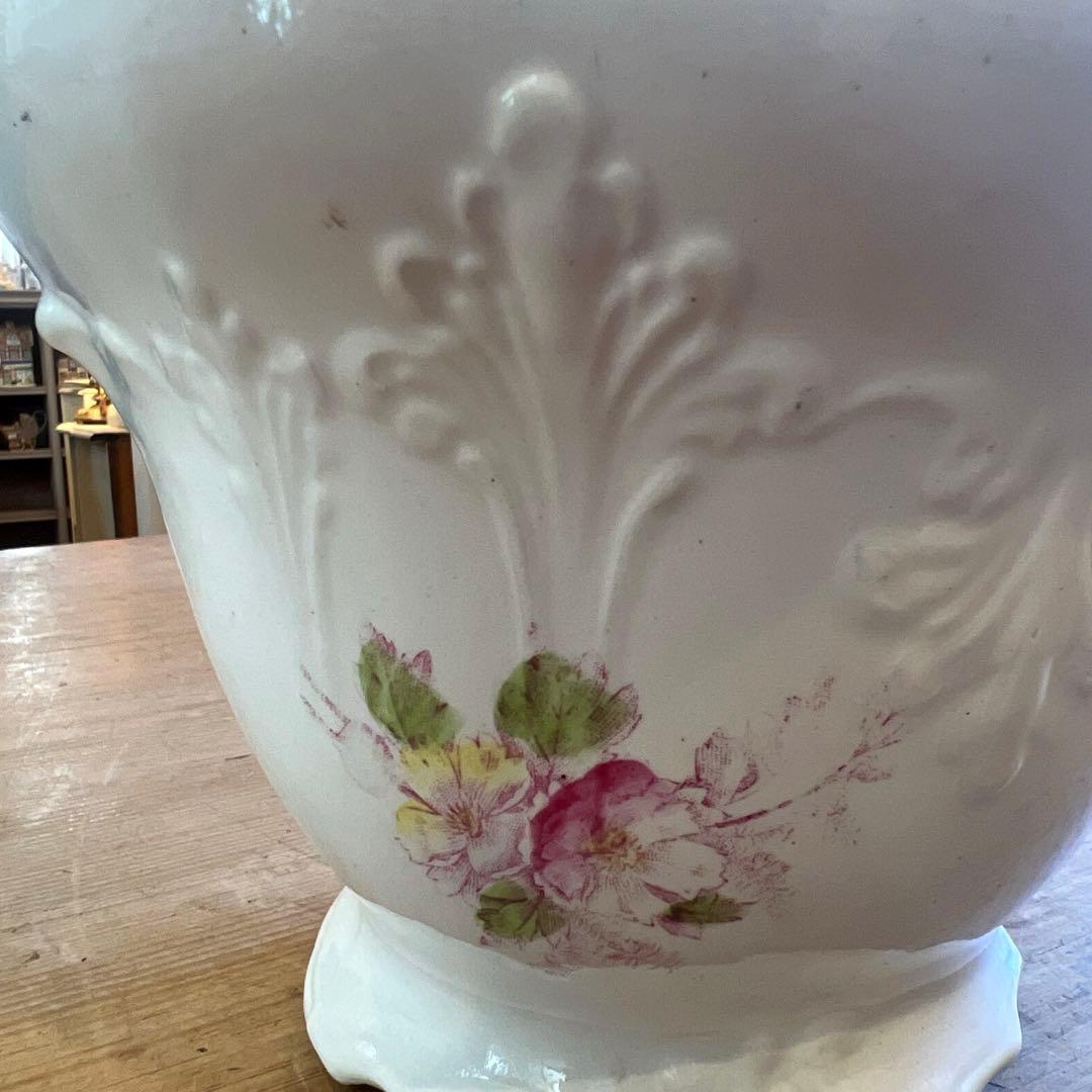 英国アンティークヴィクトリア朝トランスファーウェアウオーター