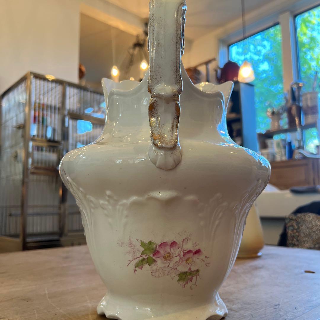 英国アンティークヴィクトリア朝トランスファーウェアウオーター