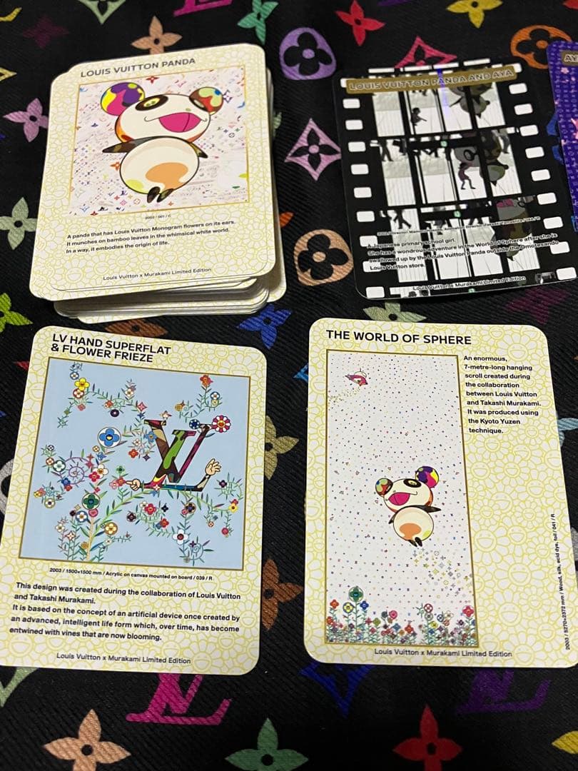 ルイヴィトン　村上隆　コラボ　トレカ　非売品　LV カード　50枚セット