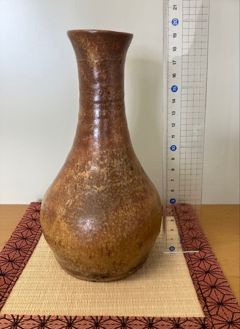 【袮彦】一輪ざし 愚陶庵 仁泉 箱表書 江川蒼竹 西潟東平作 1967年 共箱