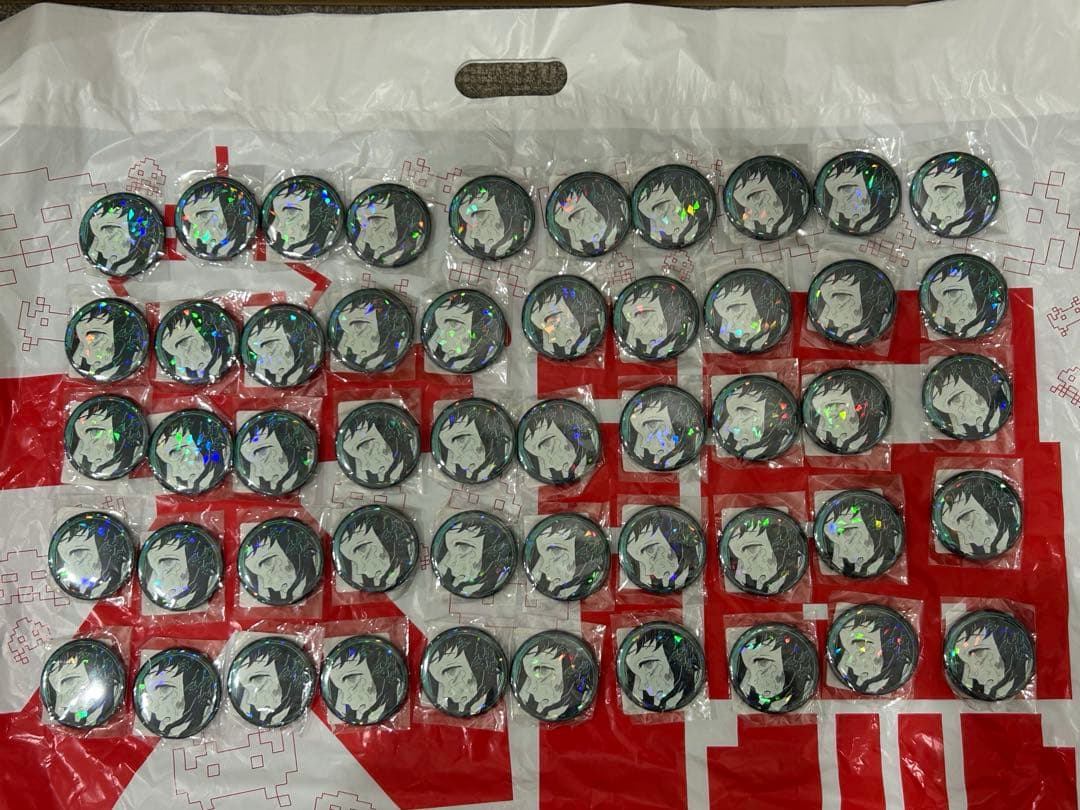 鬼滅の刃 オールスター缶バッジ 涙 時透無一郎 50枚